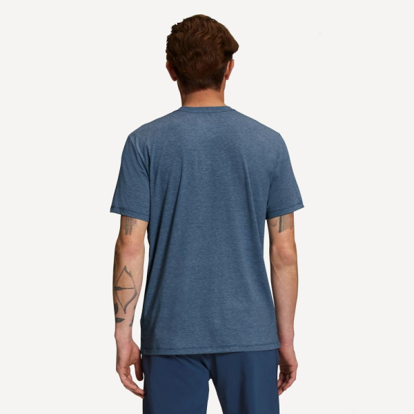 Футболка Wander S/S (Мужской; S; shady blue heather)
